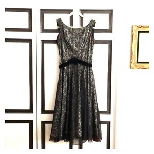 Midcentury floral Jonny Herbert Original Dress